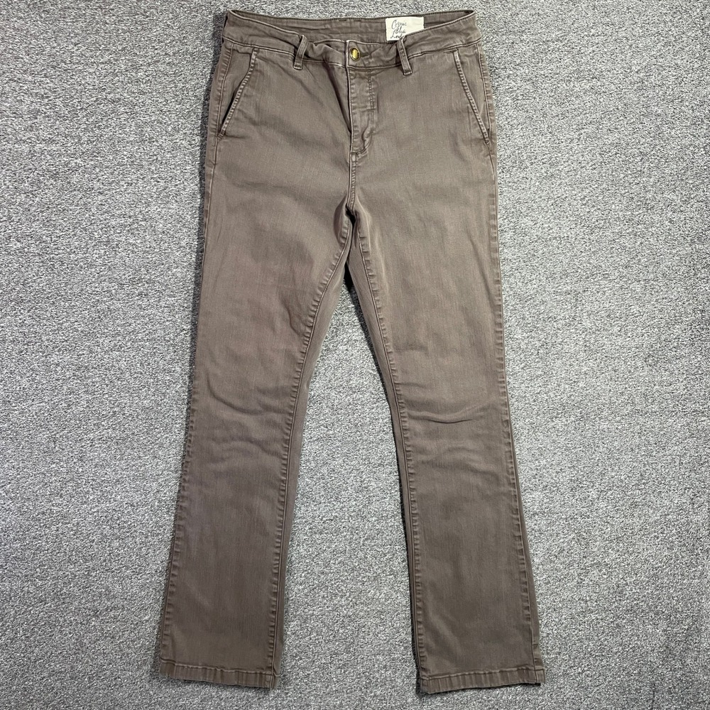 Cosmic Blue‎ Love Pants Size 29 Taupe Brown Slim Chino